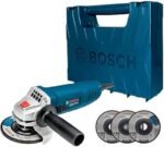 Bosch Esmerilhadeira GWS 850 850W 127V 3 Discos e Maleta