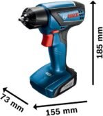 Bosch Parafusadeira Furadeira GSR 1000 Smart 12V com cinto para ferramenta - Imagem 3
