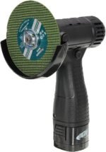 Esmerilhadeira angular sem fio de 18 V, mini esmerilhadeira angular de 76 mm operada por bateria, 11000 RPM, máquina de polimento de corte de diamante para corte e polimento, 1 bateria