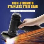 Esmerilhadeira angular sem fio de 18 V, mini esmerilhadeira angular de 76 mm operada por bateria, 11000 RPM, máquina de polimento de corte de diamante para corte e polimento, 1 bateria - Imagem 3