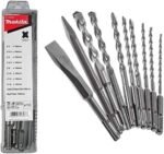 Kit Brocas 5 a 16mm Ponteiro e Talhadeira SDS D-46361 Makita - Imagem 3