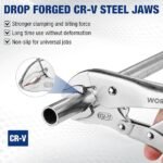 Kit de alicates WORKPRO, alças Vice com aço cromo-vanádio, 5 peças - Imagem 2