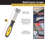 Kit de raspadores Titan Tools 17002, amarelo/preto, 2 peças - Imagem 3