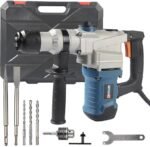 Martelete Perfurador Rompedor Profissional 2x1 SDS PLUS 850W 4.5J 26mm 220V com Acessórios e Maleta - FortG