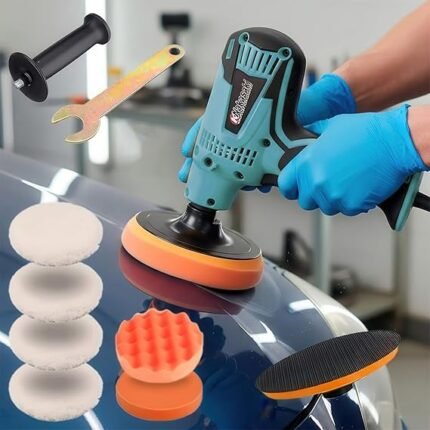 Politriz Polidor Lixadeira Elétrico Automotivo Multifuncional 900w 5 Polegadas Profissional Azul (110v Azul)