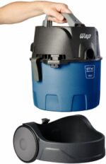 WAP Aspirador de Pó e Água Barril GTW BAGLESS, Compacto, 6 Litros, com Filtro Lavável, 160mbar 1400W 127V - Imagem 3