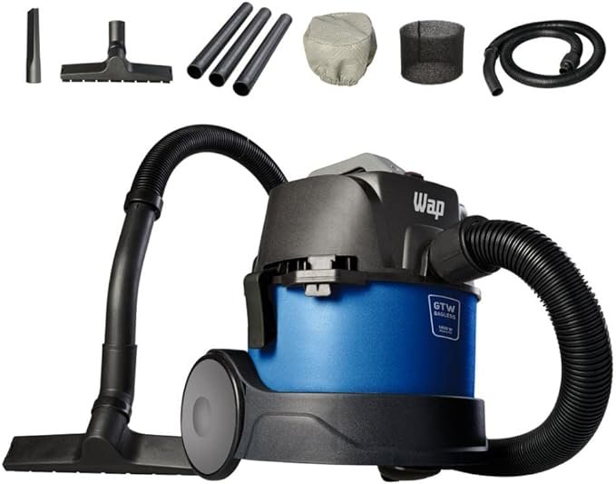WAP Aspirador de Pó e Água Barril GTW BAGLESS, Compacto, 6 Litros, com Filtro Lavável, 160mbar 1400W 127V WAP Aspirador de Pó e Água Barril GTW BAGLESS, Compacto, 6 Litros, com Filtro Lavável, 160mbar 1400W 127V - Imagem 1